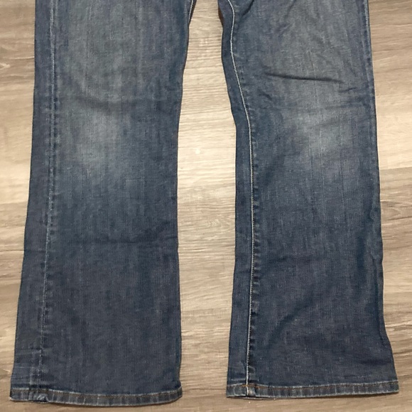 Sz 16/33 Lucky Brand Lil Maggie Distressed Blue Jeans - Picture 3 of 12